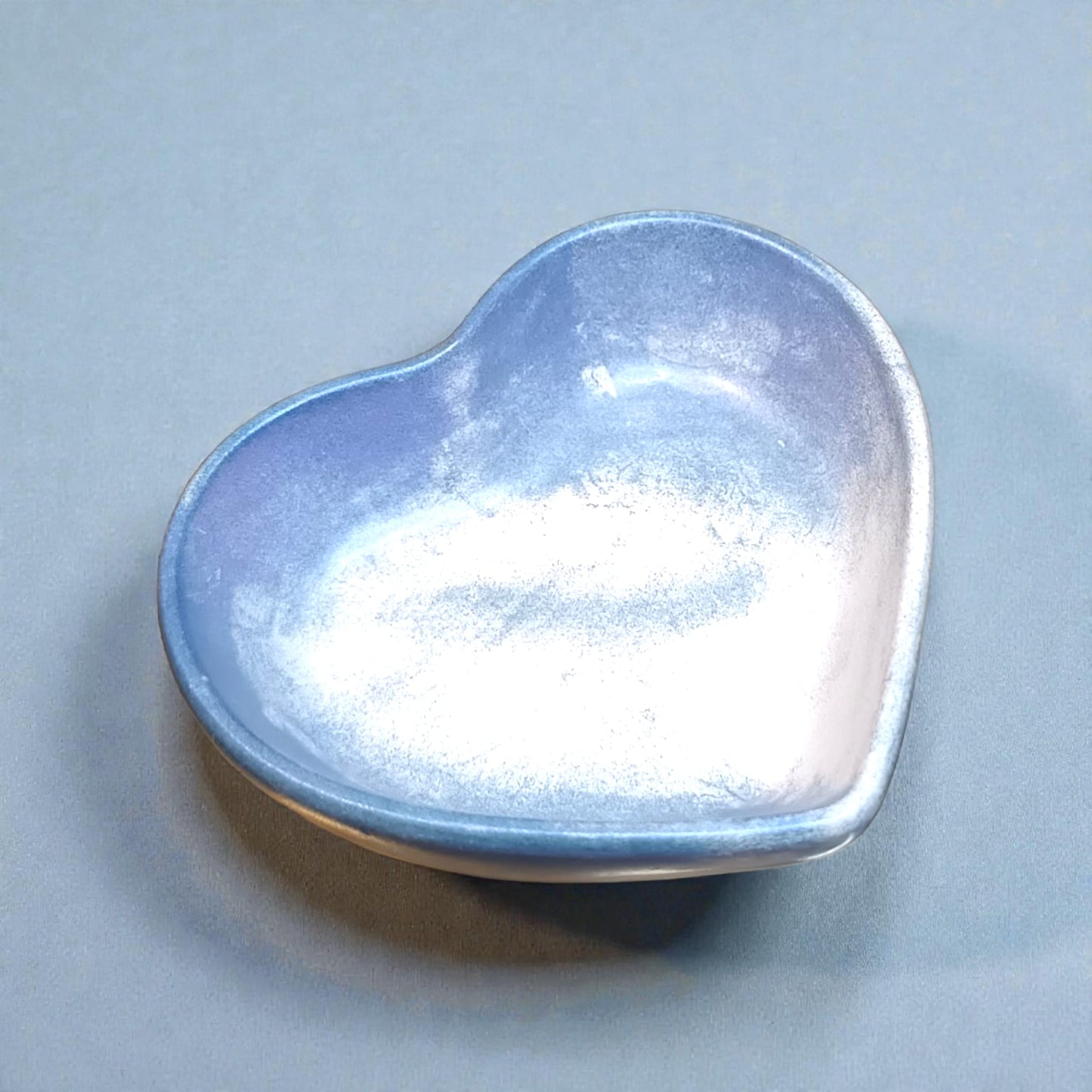 Cuore piccolo decorativo in gesso blu - Armonia Blu