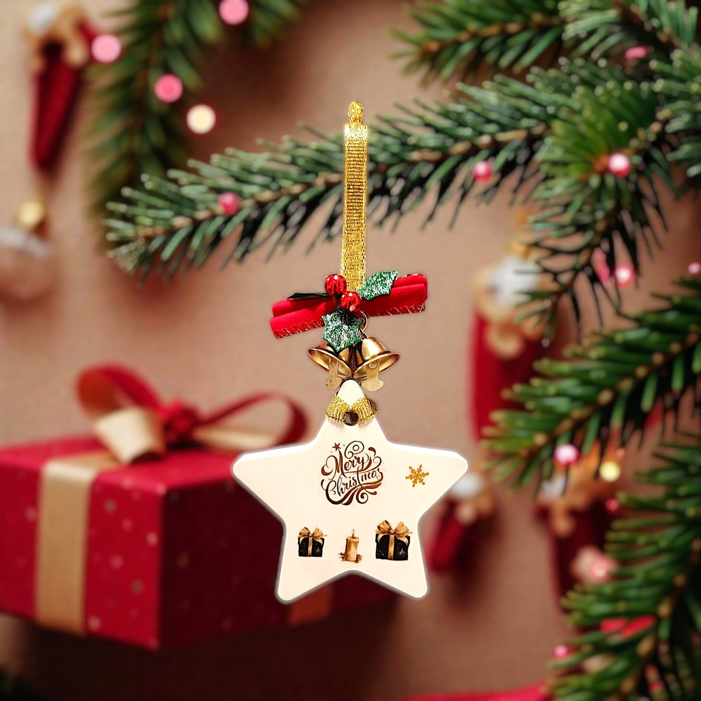 Gessetto natalizio profumato decorativo stella